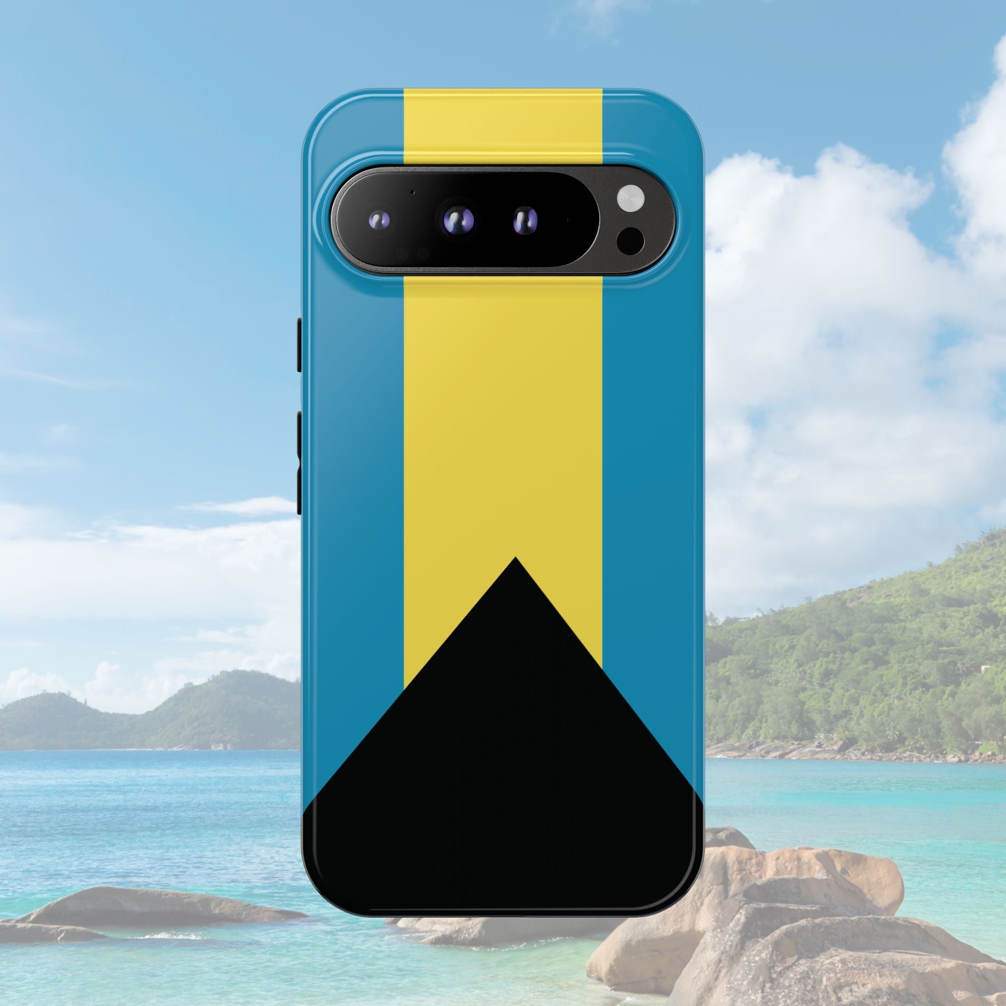 Bahamas Flag Tough Phone Case
