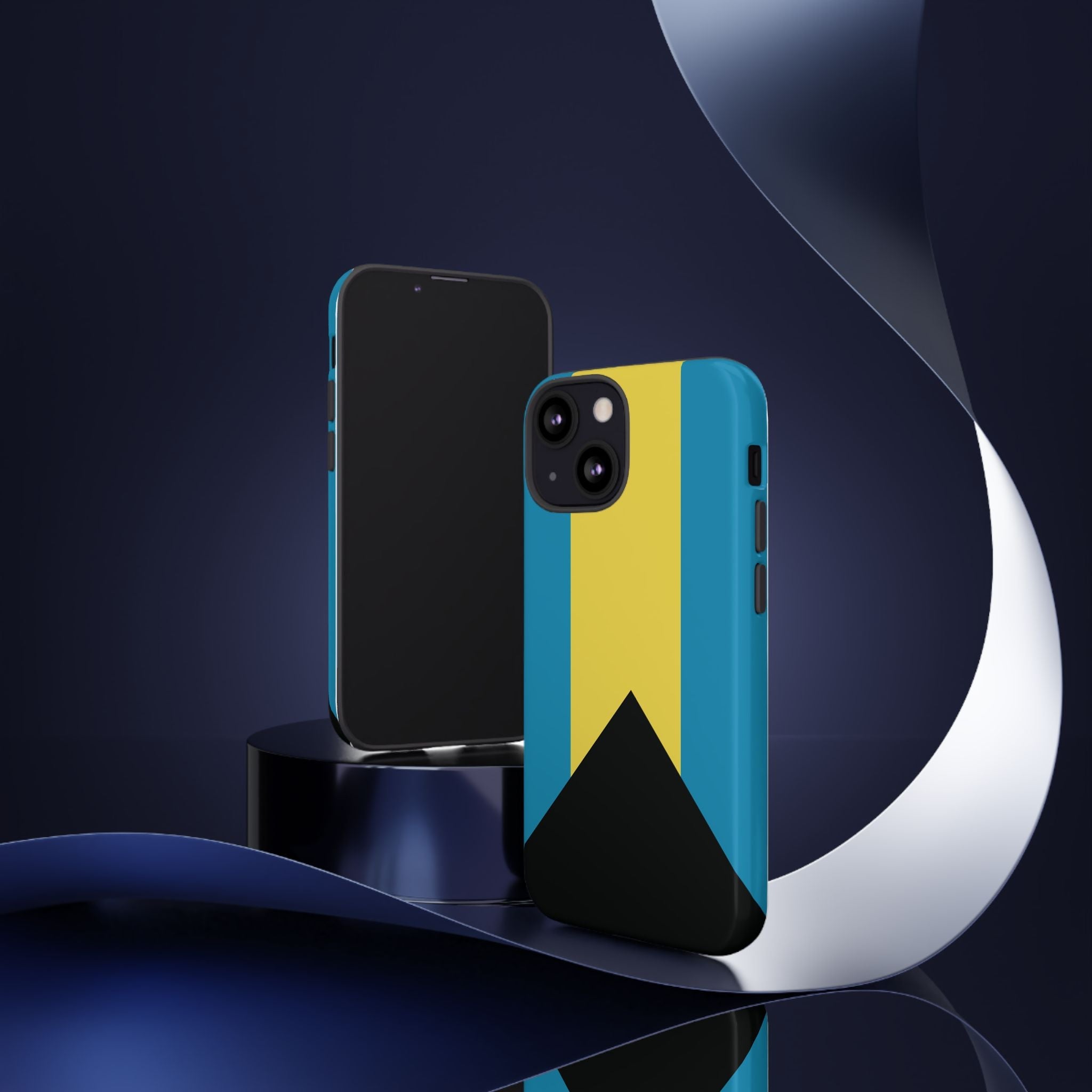 Bahamas Flag Tough Phone Case