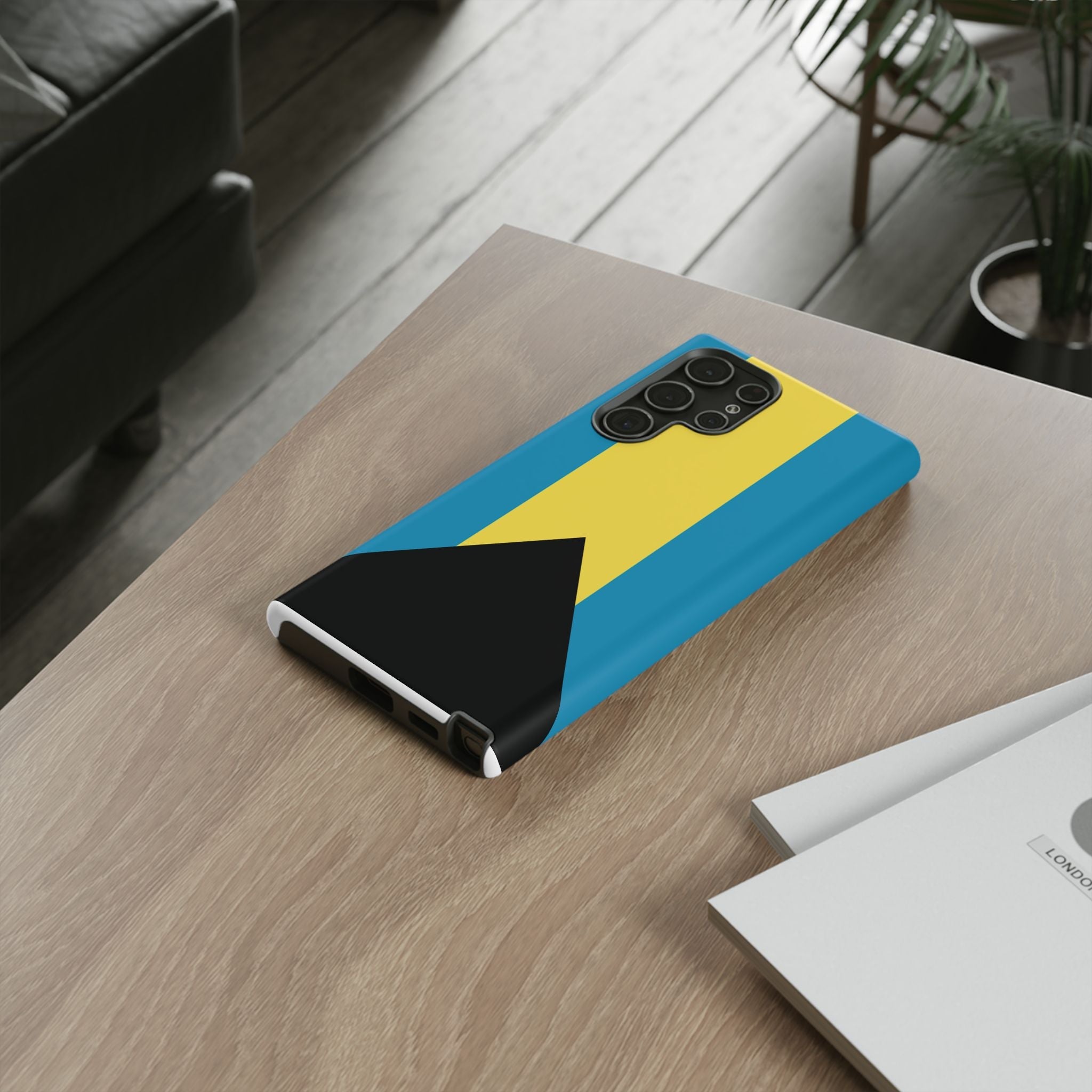 Bahamas Flag Tough Phone Case