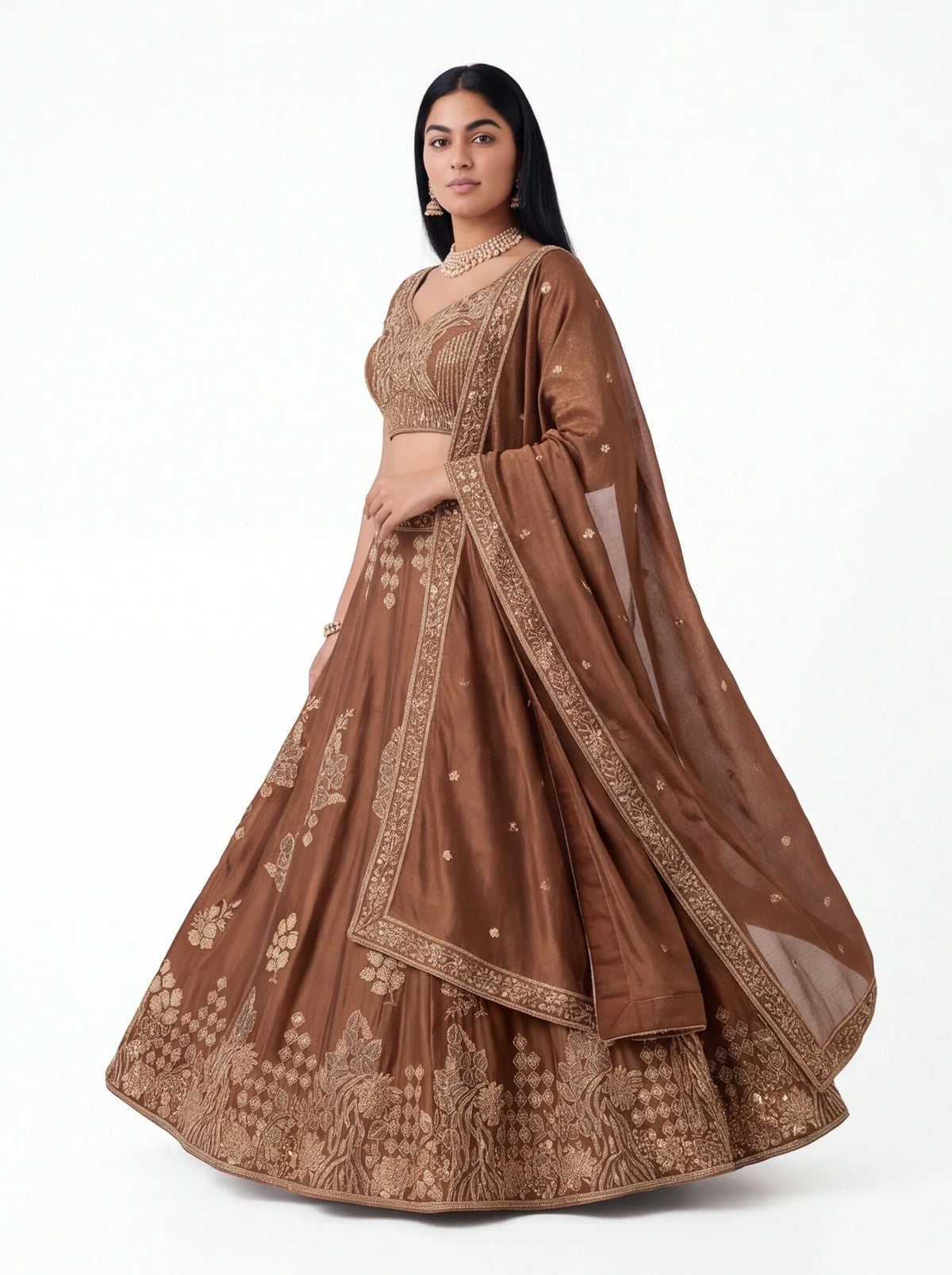 Silk Lehenga choli set