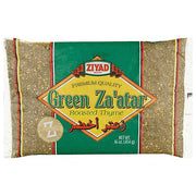 Ziyad Green Za'atar Roasted Thyme Seasoning 16 Oz - Authentic Middle Eastern Flavor